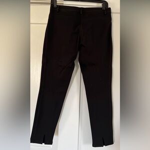 Theory black cropped pants size 4